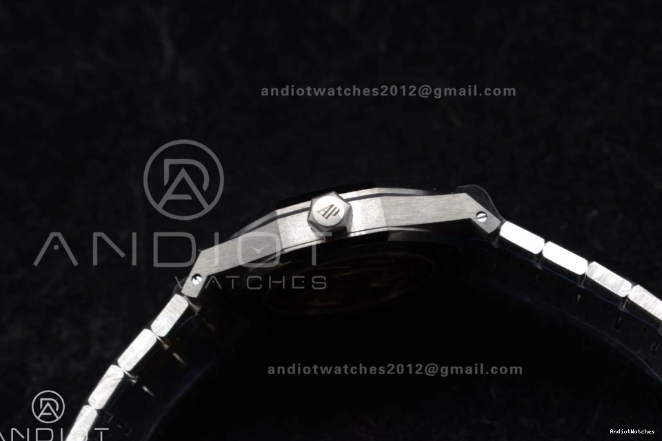 Black Royal Oak Frosted 1034 SA3120 Super Clone Edition Dial Textured SS Thermal SS 1:1 On Bracelet Best 15454 37mm APSF 1107